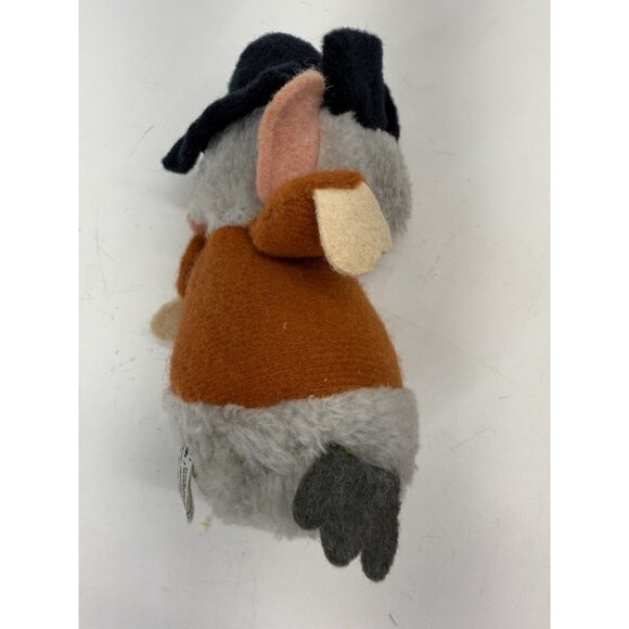 Vintage 1978 Wallace Berrie Sheriff Western Mouse Plush 5” Tall Nutshell Rare - Picture 5 of 12